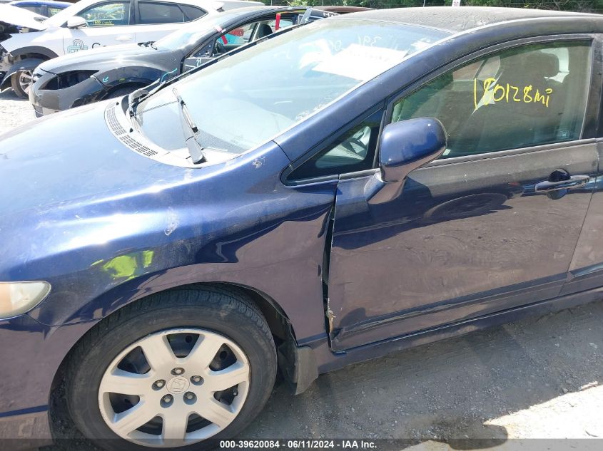 2010 Honda Civic Sdn Lx VIN: 2HGFA1F56AH556408 Lot: 39620084