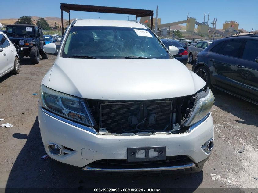 2014 Nissan Pathfinder Sv VIN: 5N1AR2MM5EC652231 Lot: 39620093