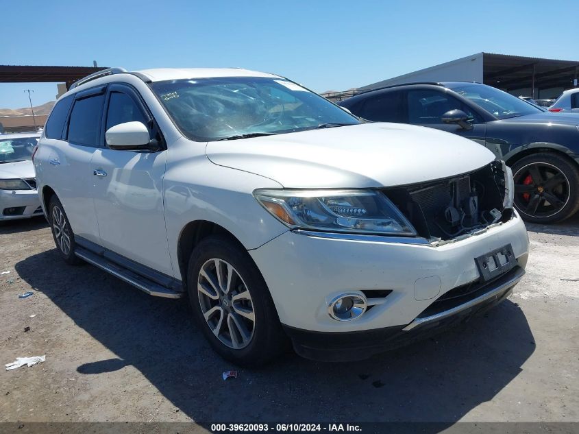 2014 Nissan Pathfinder Sv VIN: 5N1AR2MM5EC652231 Lot: 39620093