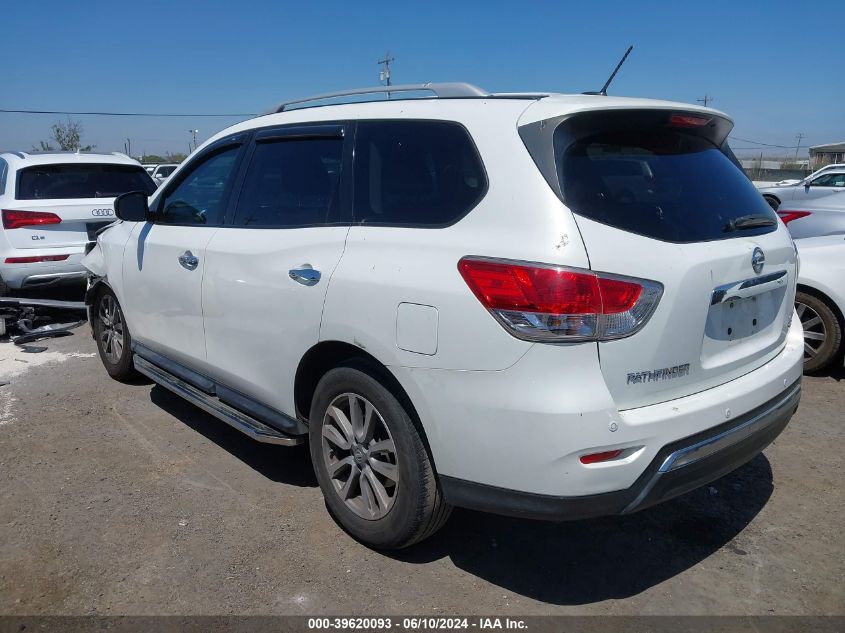 2014 Nissan Pathfinder Sv VIN: 5N1AR2MM5EC652231 Lot: 39620093