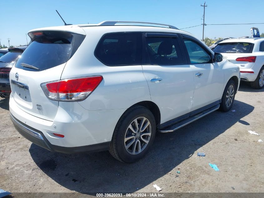 2014 Nissan Pathfinder Sv VIN: 5N1AR2MM5EC652231 Lot: 39620093