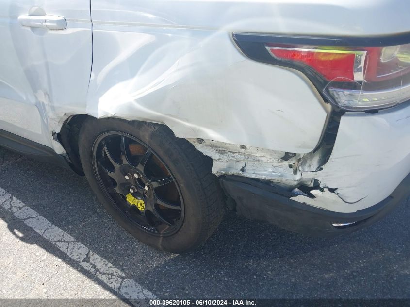 2015 Land Rover Range Rover Sport 3.0L V6 Supercharged Hse VIN: SALWR2VF9FA615814 Lot: 39620105