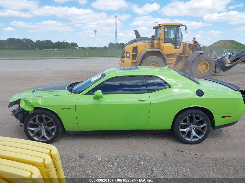 2015 Dodge Challenger R/T Plus VIN: 2C3CDZBT7FH703164 Lot: 39620107