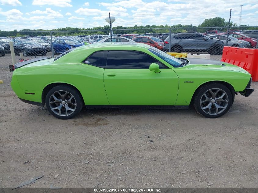 2015 Dodge Challenger R/T Plus VIN: 2C3CDZBT7FH703164 Lot: 39620107