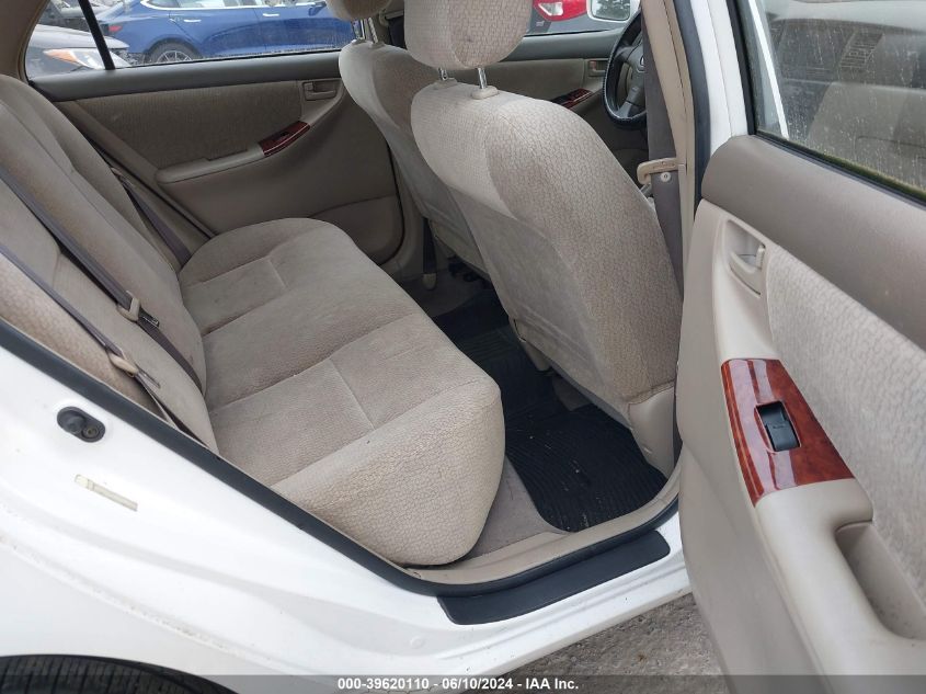 2003 Toyota Corolla Le VIN: JTDBR32E332012578 Lot: 39620110