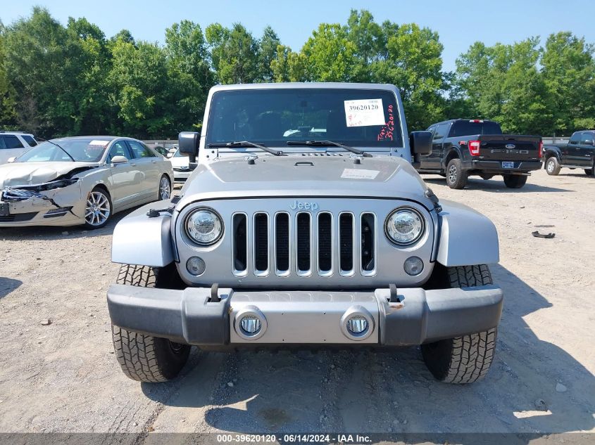 2017 Jeep Wrangler Unlimited Sahara 4X4 VIN: 1C4BJWEG7HL534752 Lot: 39620120