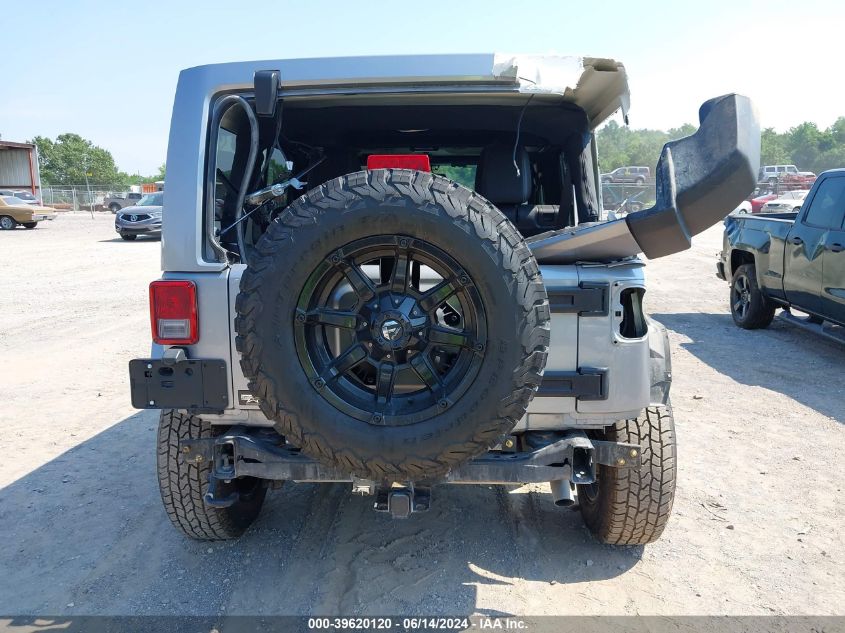 2017 Jeep Wrangler Unlimited Sahara 4X4 VIN: 1C4BJWEG7HL534752 Lot: 39620120