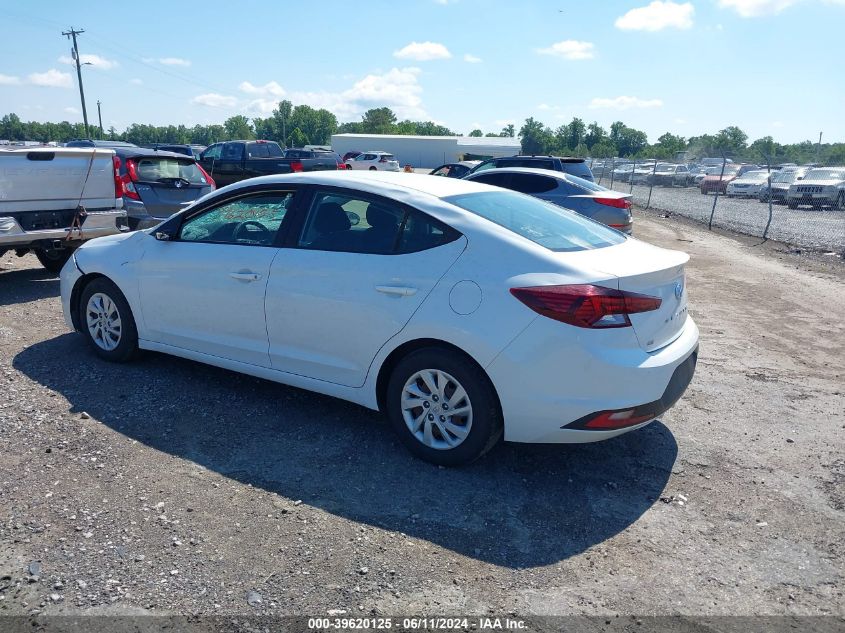 2020 Hyundai Elantra Se VIN: 5NPD74LF9LG499182 Lot: 39620125