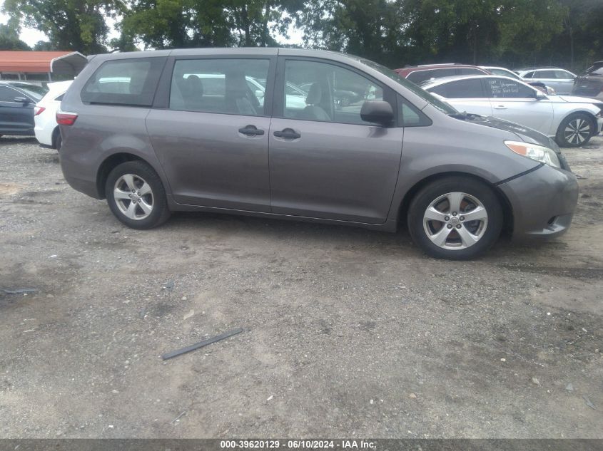 2016 Toyota Sienna L 7 Passenger VIN: 5TDZK3DC5GS754526 Lot: 39620129