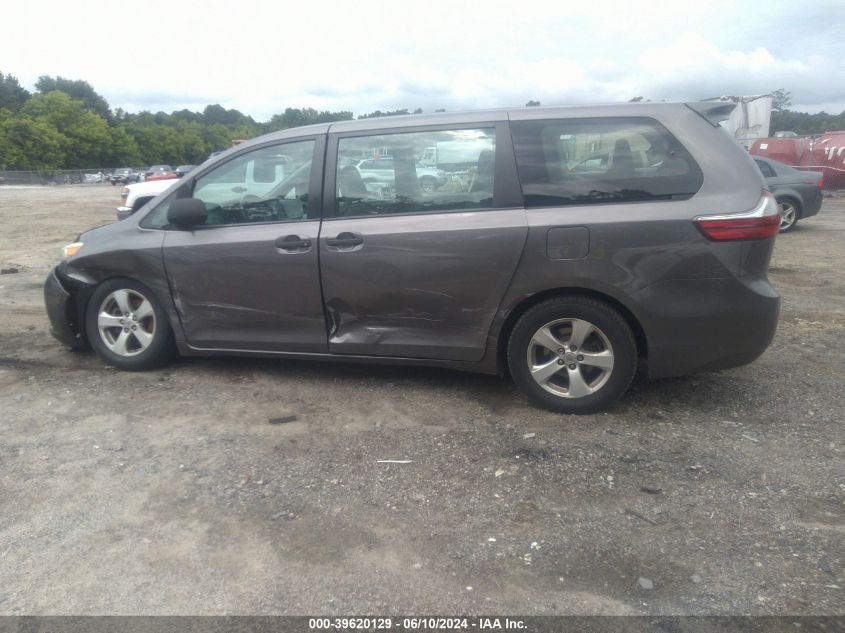 2016 Toyota Sienna L 7 Passenger VIN: 5TDZK3DC5GS754526 Lot: 39620129