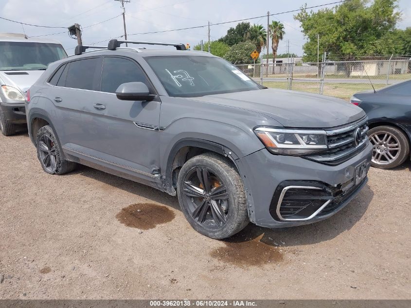 2021 Volkswagen Atlas Cross Sport 3.6L V6 Se W/Technology R-Line VIN: 1V2PE2CA6MC226823 Lot: 39620138