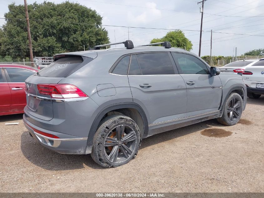 2021 Volkswagen Atlas Cross Sport 3.6L V6 Se W/Technology R-Line VIN: 1V2PE2CA6MC226823 Lot: 39620138