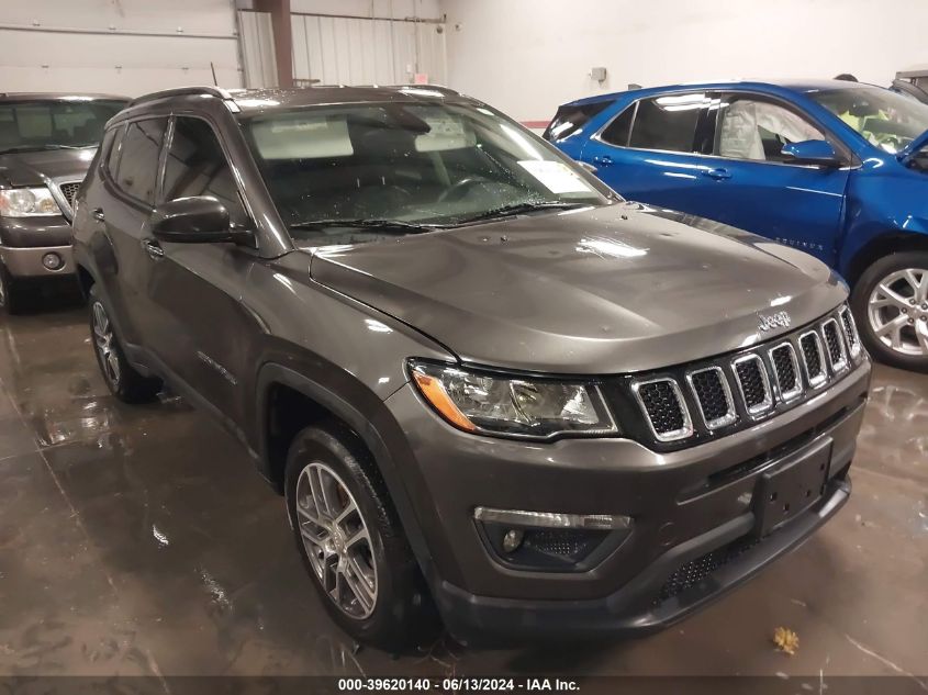 2018 Jeep Compass Latitude 4X4 VIN: 3C4NJDBB7JT112257 Lot: 39620140