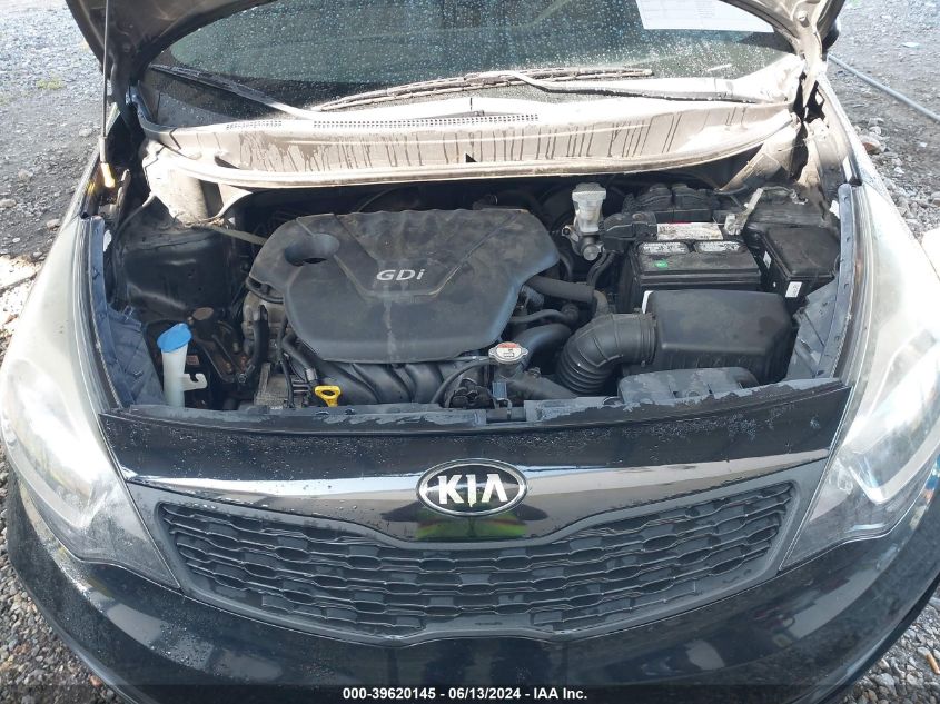 2014 Kia Rio Lx VIN: KNADM4A39E6341095 Lot: 39620145