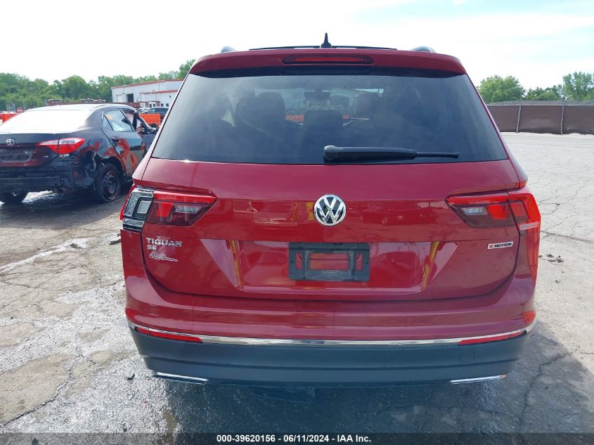 2020 Volkswagen Tiguan VIN: 3VV2B7AX1LM015942 Lot: 39620156