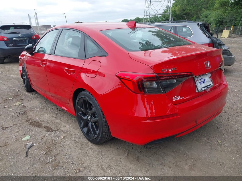 VIN 2HGFE2F5XRH583021 2024 HONDA CIVIC SPORT