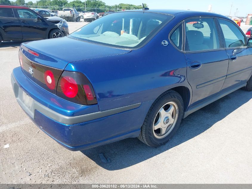 2005 Chevrolet Impala VIN: 2G1WF52E059152817 Lot: 39620182