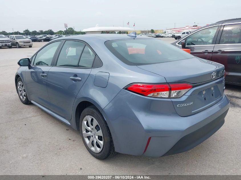 2023 Toyota Corolla Le VIN: 5YFB4MDE5PP023218 Lot: 39620207