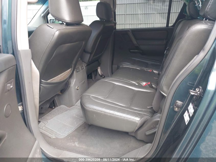 2005 Nissan Armada Se VIN: 5N1AA08B25N722745 Lot: 39620209