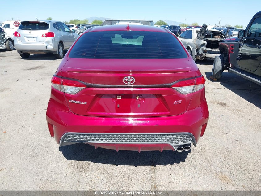 VIN JTDP4MCE8NJ087942 2022 TOYOTA COROLLA SE