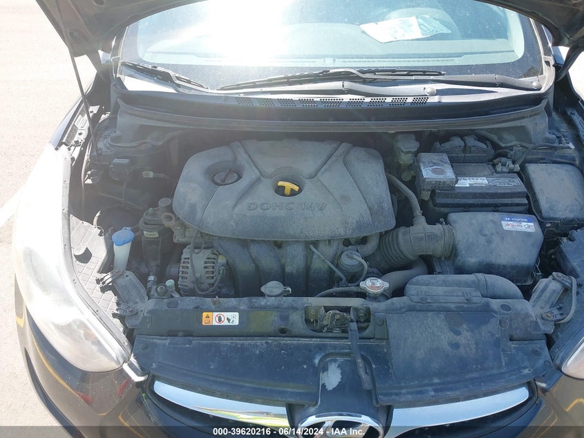 2012 Hyundai Elantra Gls (Ulsan Plant) VIN: KMHDH4AE6CU370521 Lot: 39620216