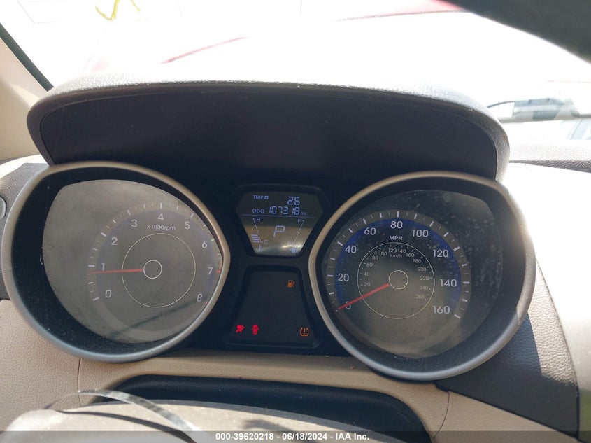 2012 Hyundai Elantra Gls (Ulsan Plant) VIN: KMHDH4AE1CU290897 Lot: 39620218