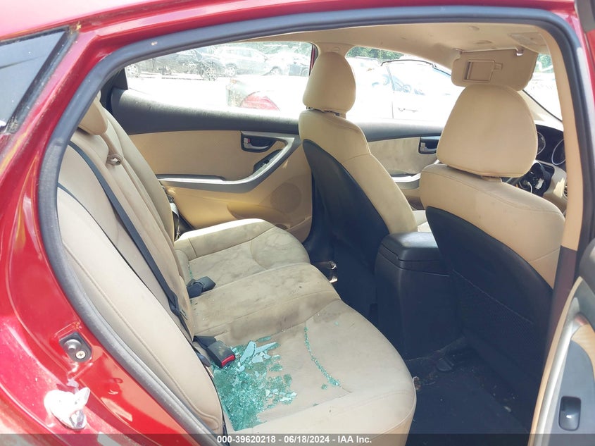 2012 Hyundai Elantra Gls (Ulsan Plant) VIN: KMHDH4AE1CU290897 Lot: 39620218