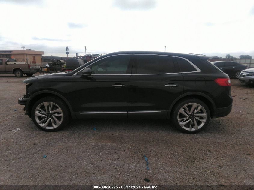 2018 Lincoln Mkx Reserve VIN: 2LMPJ8LR7JBL45255 Lot: 39620225