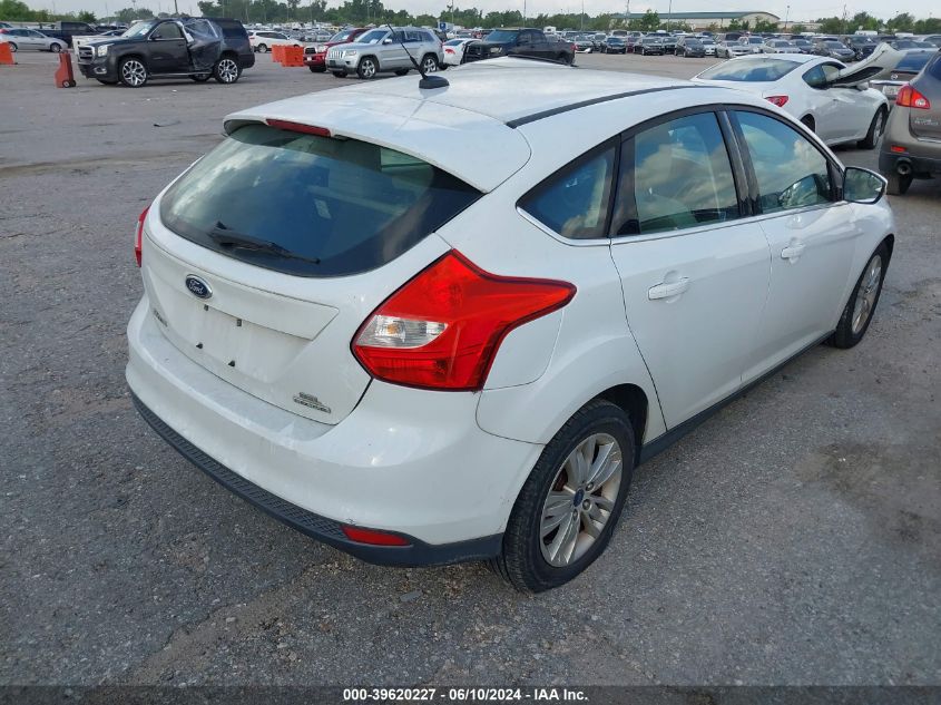 2012 Ford Focus Sel VIN: 1FAHP3M29CL372263 Lot: 39620227