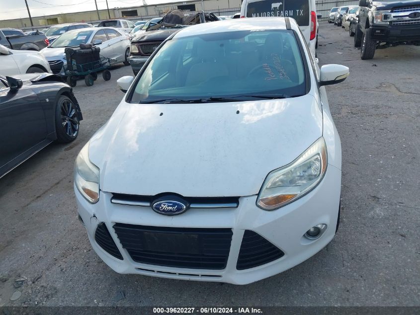 2012 Ford Focus Sel VIN: 1FAHP3M29CL372263 Lot: 39620227