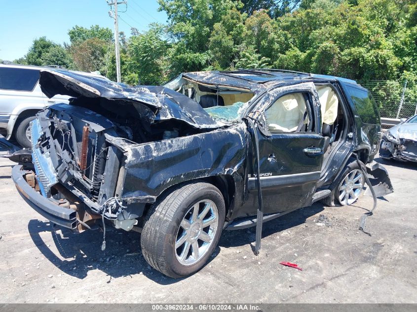 2007 GMC Yukon Slt black suv flexible 1GKFK130X7J182501 photo #3
