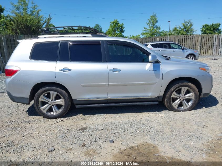 2011 Toyota Highlander Limited VIN: 5TDYK3EH0BS027082 Lot: 39620240