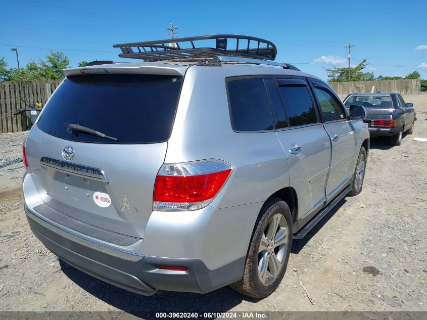 2011 Toyota Highlander Limited VIN: 5TDYK3EH0BS027082 Lot: 39620240