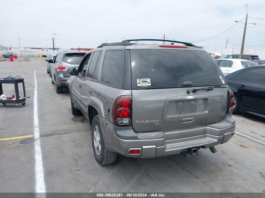 2005 Chevrolet Trailblazer Ls VIN: 1GNDS13S952218116 Lot: 39620261