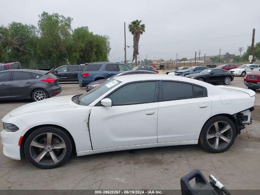 2017 Dodge Charger Sxt Rwd VIN: 2C3CDXHG0HH546188 Lot: 39620267