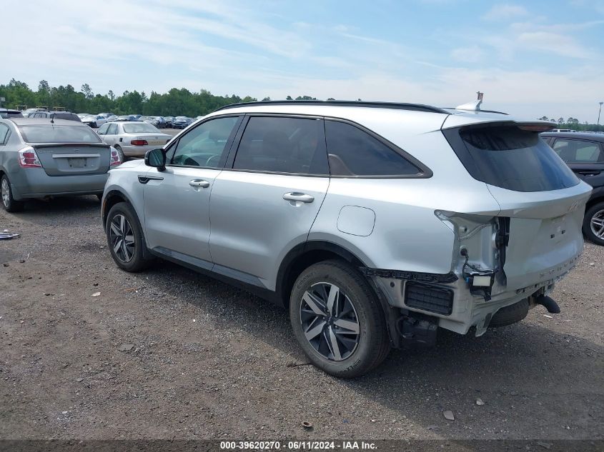 2022 Kia Sorento Ex VIN: 5XYRH4LF3NG153139 Lot: 39620270