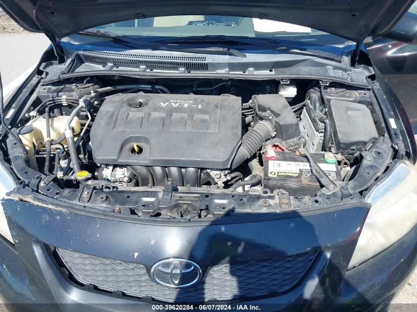 2010 Toyota Corolla Le VIN: 1NXBU4EE8AZ191133 Lot: 39620284