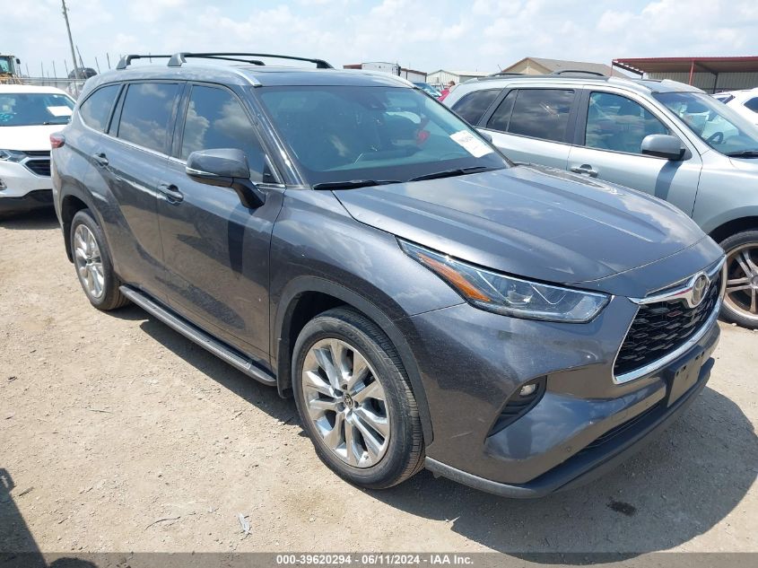 2020 Toyota Highlander Limited VIN: 5TDYZRAH4LS025695 Lot: 39620294