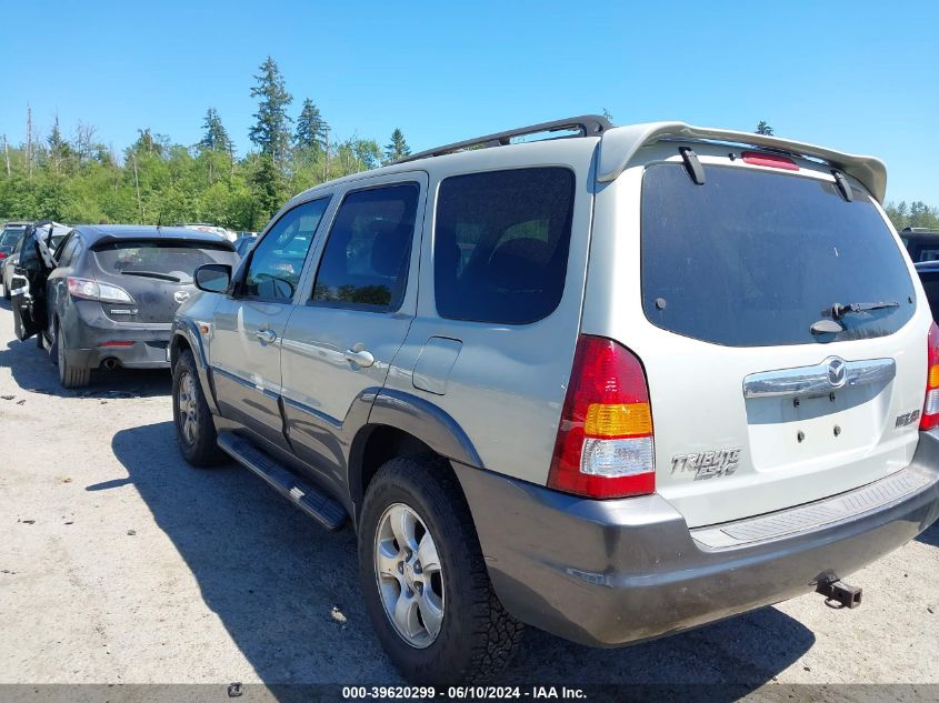 2003 Mazda Tribute Es V6 VIN: 4F2CZ96153KM16707 Lot: 39620299