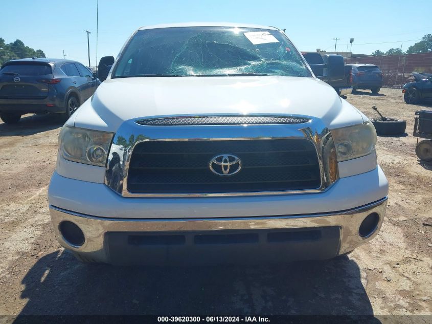 2007 Toyota Tundra Sr5 V8 VIN: 5TFRV54127X005677 Lot: 39620300