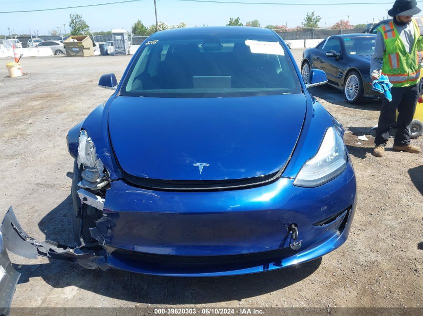 2018 Tesla Model 3 Long Range/Mid Range VIN: 5YJ3E1EA2JF022526 Lot: 39620303