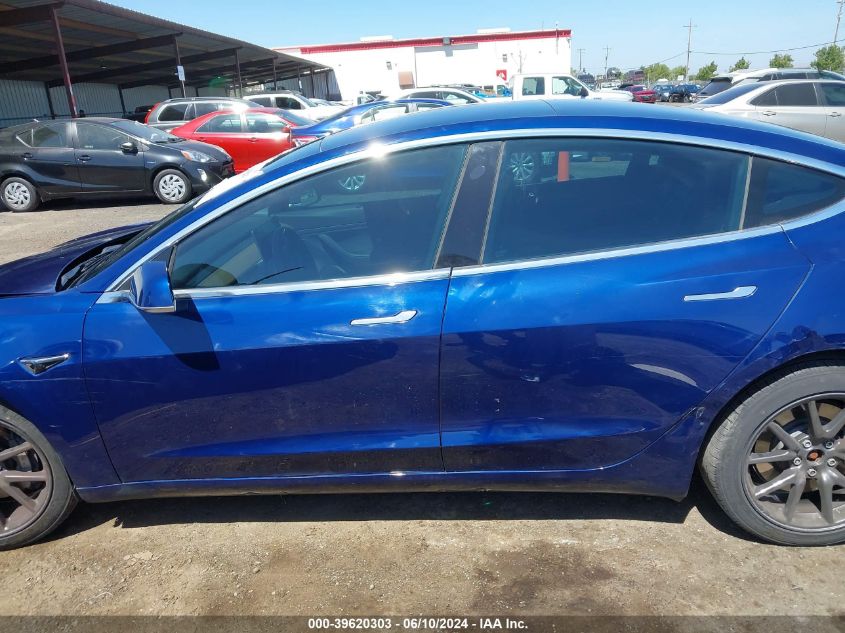 2018 Tesla Model 3 Long Range/Mid Range VIN: 5YJ3E1EA2JF022526 Lot: 39620303