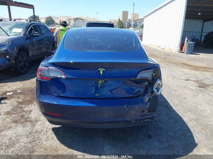 2018 Tesla Model 3 Long Range/Mid Range VIN: 5YJ3E1EA2JF022526 Lot: 39620303