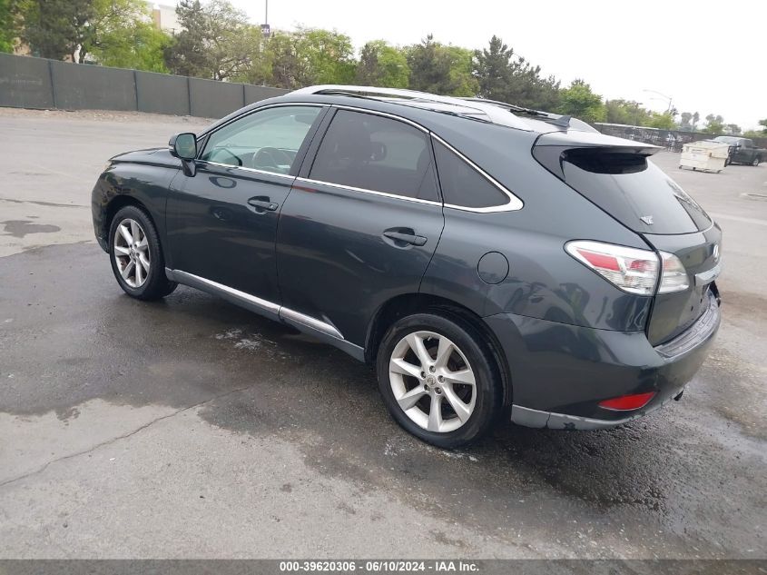 2011 Lexus Rx 350 350 VIN: 2T2ZK1BA2BC049444 Lot: 39620306