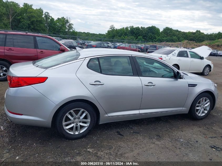 2012 Kia Optima Lx VIN: KNAGM4A76C5284941 Lot: 39620310