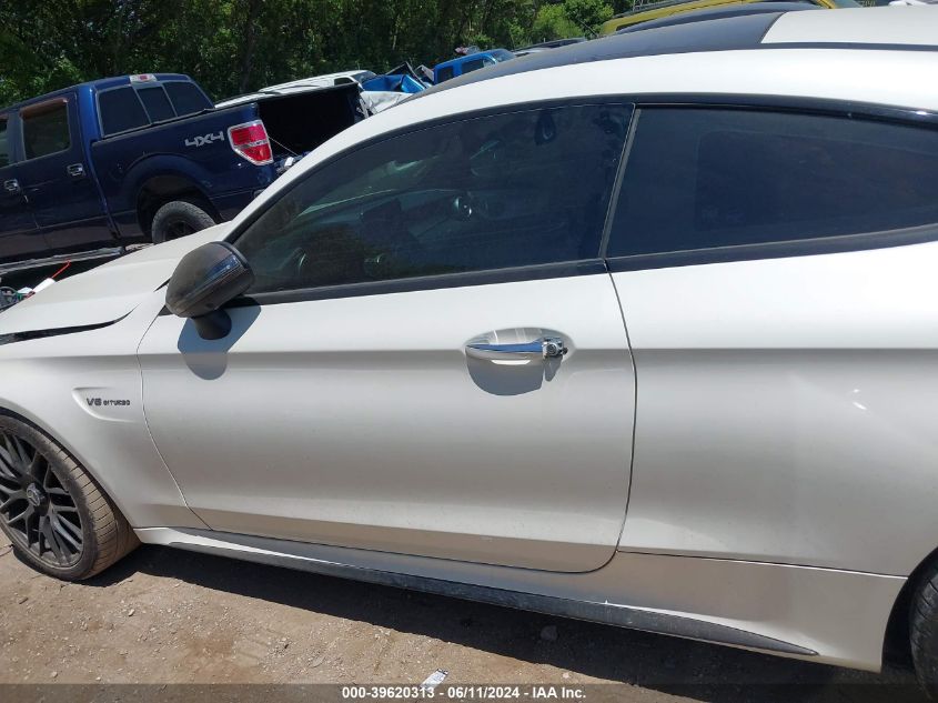 2018 Mercedes-Benz Amg C 63 S VIN: WDDWJ8HB5JF649633 Lot: 39620313