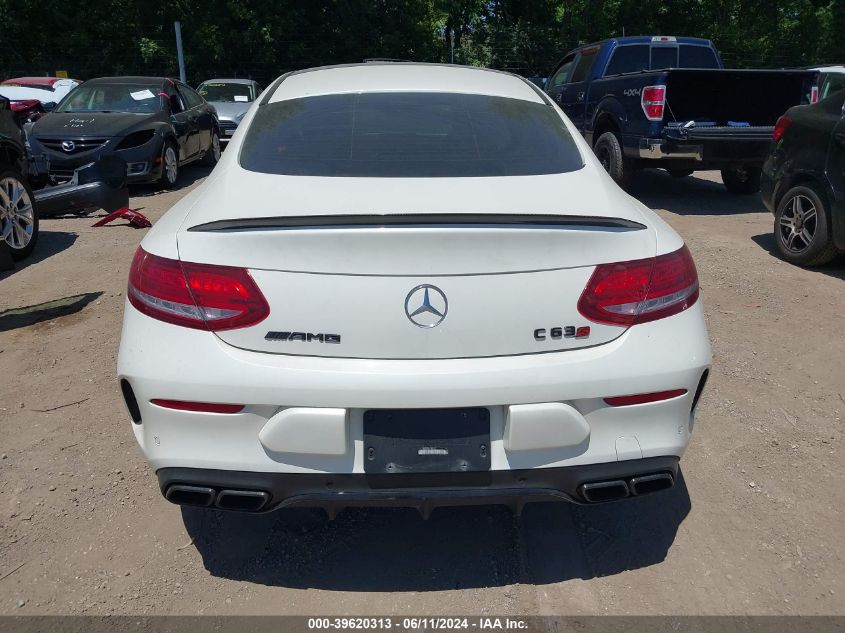 2018 Mercedes-Benz Amg C 63 S VIN: WDDWJ8HB5JF649633 Lot: 39620313
