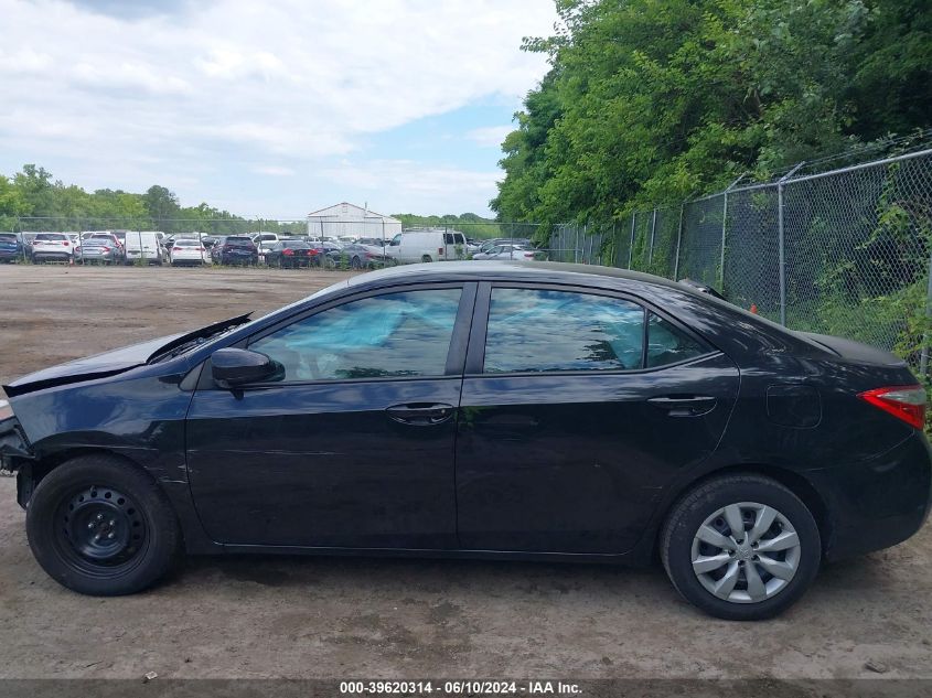 2016 Toyota Corolla Le VIN: 2T1BURHE2GC559146 Lot: 39620314