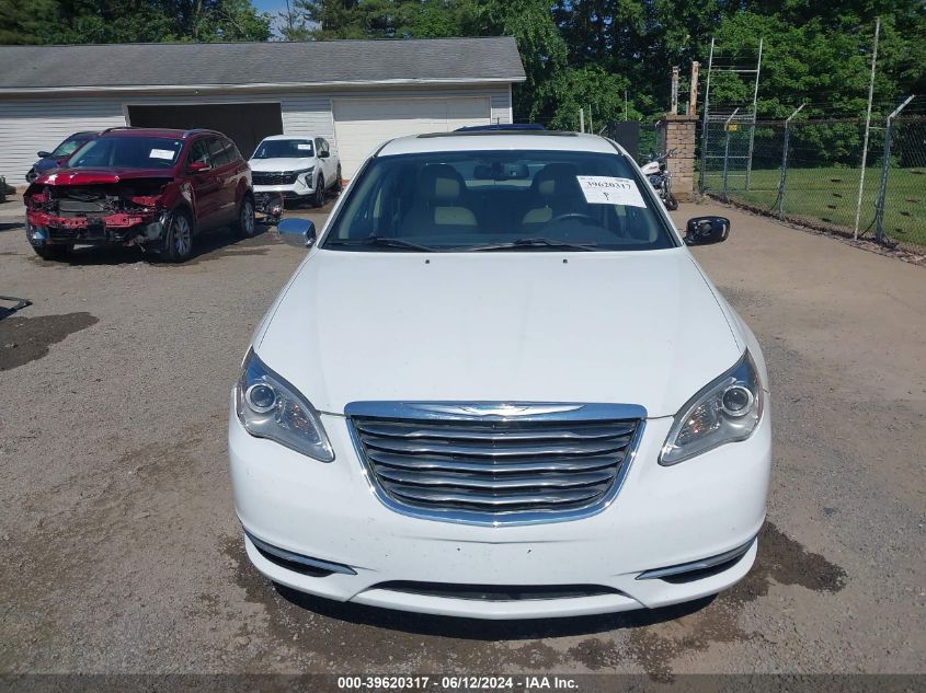 2012 Chrysler 200 Limited VIN: 1C3CCBCG0CN306927 Lot: 39620317