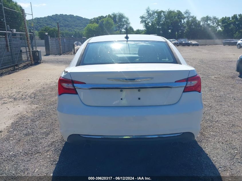 2012 Chrysler 200 Limited VIN: 1C3CCBCG0CN306927 Lot: 39620317